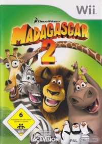 Madagascar Escape 2 Africa Wii US box art